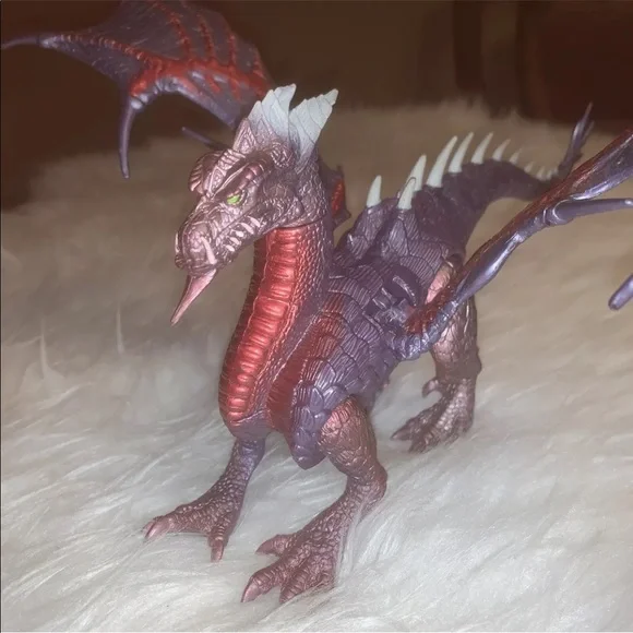 ❤️ 1996 purple Dragon by Hasbro INC - Picture 2 of 10